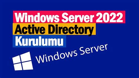 Domain Controller kurulumu