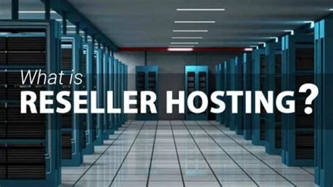 Reseller Hosting Nedir